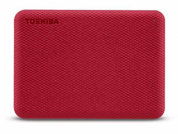 Toshiba Hard disk Canvio Advance eksterni 2TB 2.5'' USB 3.2, crvena (HDTCA20ER3AAH)  IT KOMPONENTE I PERIFERIJA