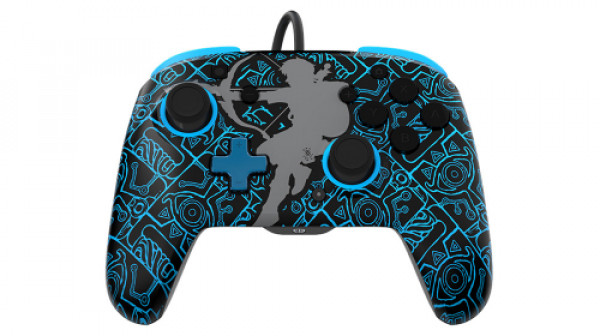 Nintendo Switch Wired Controller Rematch – Link Glow In The Dark GAMING 
