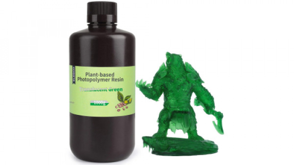Plant-Based Resin 1kg - Clear Green ŠTAMPAČI I SKENERI