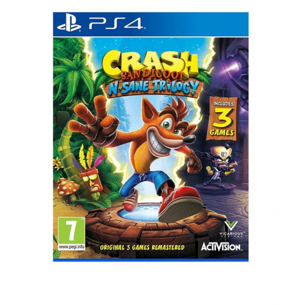 PS4 Crash Bandicoot N. Sane Trilogy 2.0 GAMING 