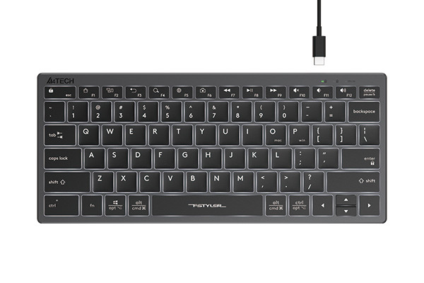 A4 TECH FK11 FSTYLER USB US siva tastatura IT KOMPONENTE I PERIFERIJA