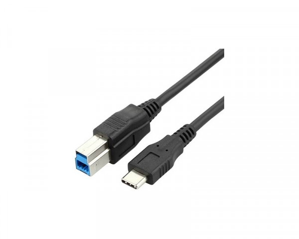 FAST ASIA Kabl USB 3.1 TIP C na USB 3.0 stampac 1m crni IT KOMPONENTE I PERIFERIJA