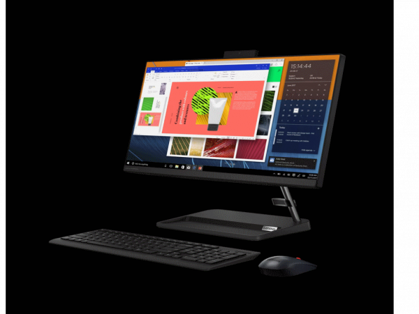 Lenovo Računar All In One 3 22ITL6 i3-1115G43 DOS 21.5'' FHD 8GB 512GB SSD USB miš i tastatura UK, crna (F0G500ERRI) LAPTOP  I DESKTOP RAČUNARI
