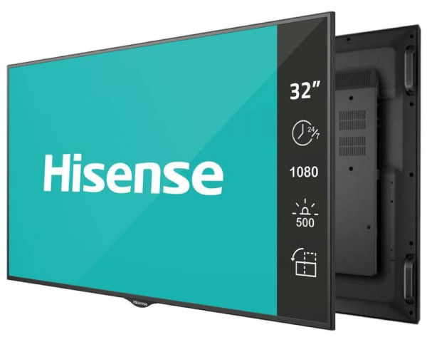 HISENSE 32'' 32BM66AE 4K UHD Digital Signage Display - 247 Operation DISPLAY, SIGNAGE I OPREMA