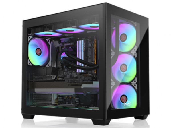 Raijintek Kucište PAEAN C7 ATX, Micro-ATX, MINI-ITX bez napajanja kaljeno staklo, crna (36160)  IT KOMPONENTE I PERIFERIJA