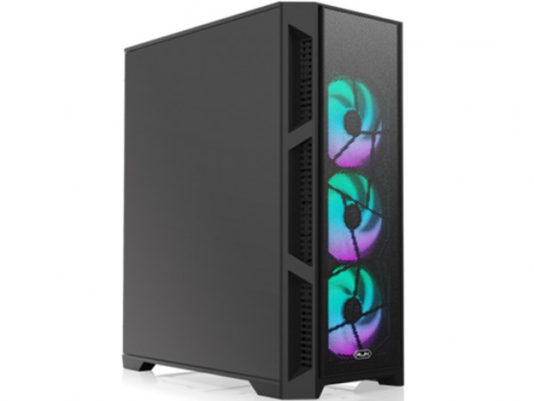 Raijintek Kucište ARCADIA III Midi Tower ATX, M-ATX, Mini-ITX bez napajanja, crna (35825)  IT KOMPONENTE I PERIFERIJA