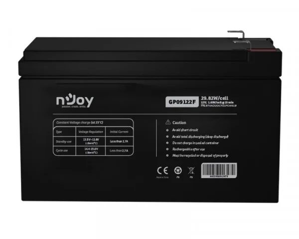 NJOY GP09122F baterija za UPS 12V 9Ah (BTVACIUOCTO2FCW01B) IT KOMPONENTE I PERIFERIJA