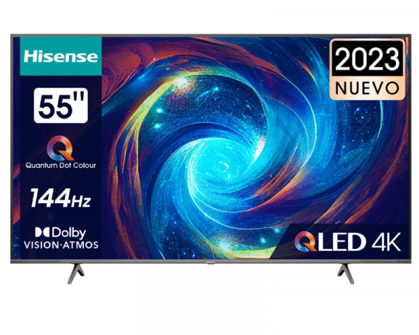 HISENSE 55'' 55E7KQ PRO QLED 4K UHD Smart TV TV, AUDIO,VIDEO