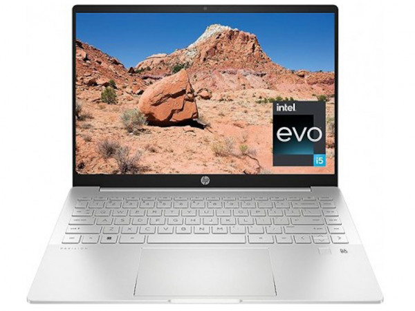 HP Laptop Pavilion Plus 14-eh1013nm DOS 14'' 2.2K AG IPS 300 i5-13500H 16GB 512GB backlit FPR, srebrna (8D6Q8EA)  LAPTOP  I DESKTOP RAČUNARI