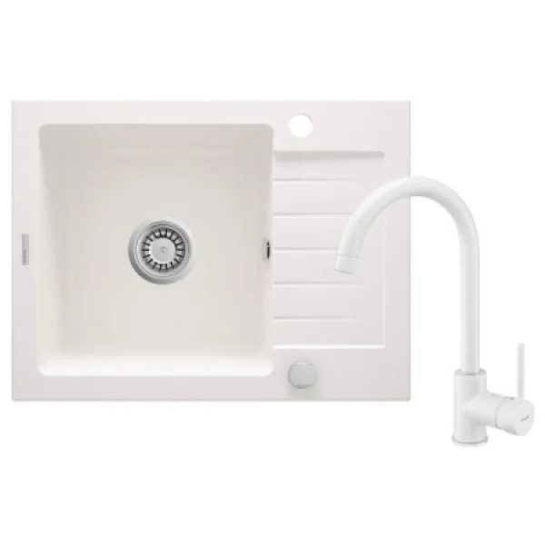 Deante Zorba Set WH sudopera ZQZ A11A + BEN L62M ZQZAA11A POKUĆSTVO