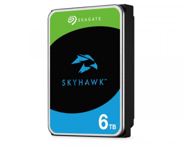 SEAGATE 6TB 3.5 inča SATA III 256MB ST6000VX009 SkyHawk Surveillance Hard disk IT KOMPONENTE I PERIFERIJA