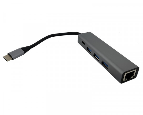 FAST ASIA Adapter-konvertor TIP C na 3xUSB 3.0+TIP C+RJ45 IT KOMPONENTE I PERIFERIJA