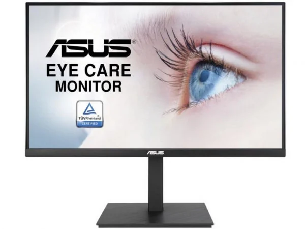 Asus Monitor VA27AQSB 27 IPS 2560x1440 75Hz 1ms MPRT HDMI, DP, USB freesync Pivot zvučnici, crna (90LM06G0-B01170)  MONITORI