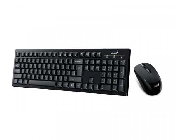 GENIUS Smart KM-8101 Wireless USB US crna tastatura + miš IT KOMPONENTE I PERIFERIJA