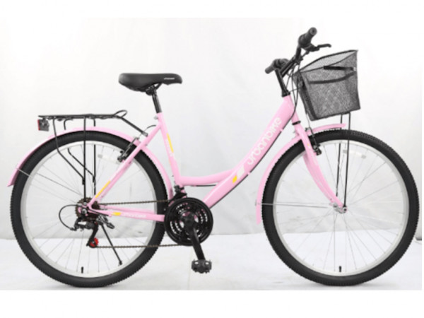 UrbanBike Gradski Bicikl Aurora 27.5'' belo-roze (1133630)  POKUĆSTVO