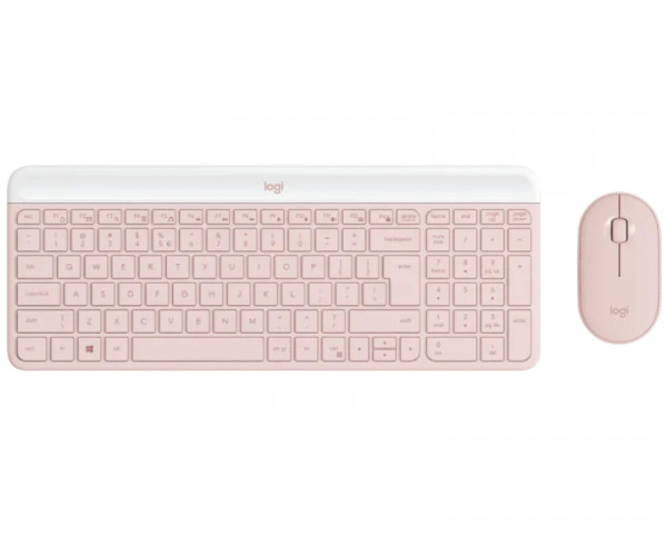 LOGITECH MK470 Wireless Desktop US Roze tastatura + miš IT KOMPONENTE I PERIFERIJA