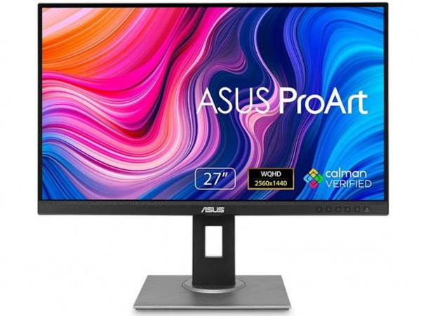 Asus Monitor ProArt PA278QV 27 IPS 2560x1440 75Hz 5ms GtG DVI, HDMI, DPx2, USB VESA pivot, visina, crna (90LM05L1-B03370)  MONITORI