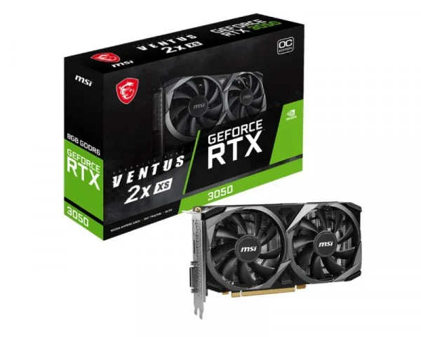 MSI nVidia GeForce RTX 3050 8GB 128bit RTX 3050 VENTUS 2X XS 8G OC IT KOMPONENTE I PERIFERIJA