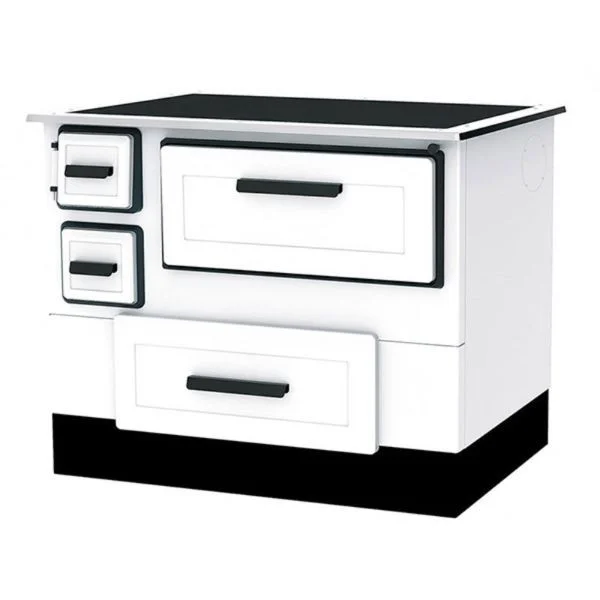 Alfa Plam 55 termo R ECO, beli, desni, šporet na čvrsto gorivo GREJANJE I KLIMATIZACIJA