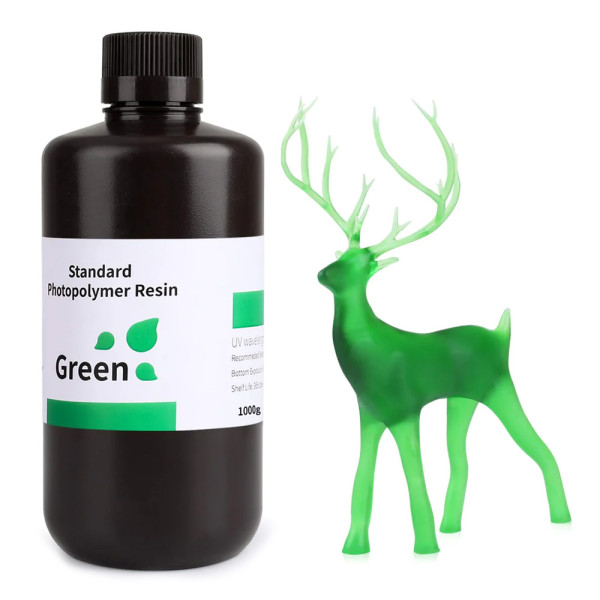 Standard Resin 1kg - Clear Green ŠTAMPAČI I SKENERI
