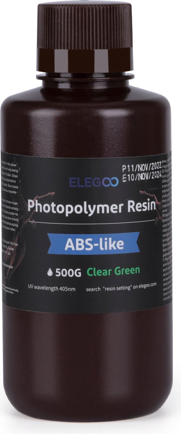 ABS-like Resin 1000g Clear Green ŠTAMPAČI I SKENERI