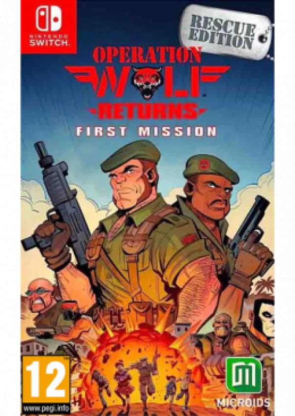 Switch Operation Wolf Returns: First Mission - Day One Edition GAMING 