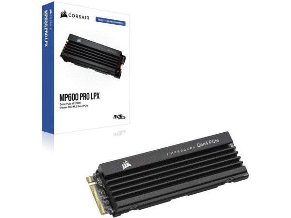 Corsair SSD MP600 PRO LPX 1TB M.2NVMe, crna (CSSD-F1000GBMP600PLP)  IT KOMPONENTE I PERIFERIJA