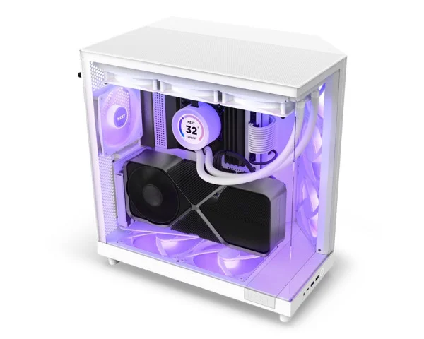 NZXT H6 Flow RGB kućište belo (CC-H61FW-R1) IT KOMPONENTE I PERIFERIJA