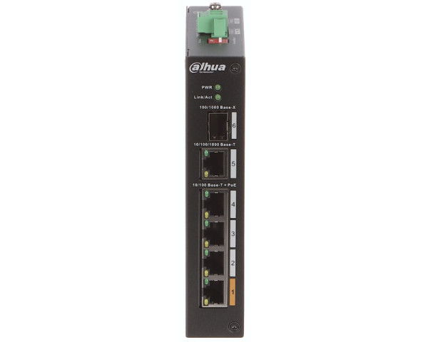 DAHUA PFS3106-4ET-60-V2 4port Unmanaged PoE switch  IT KOMPONENTE I PERIFERIJA