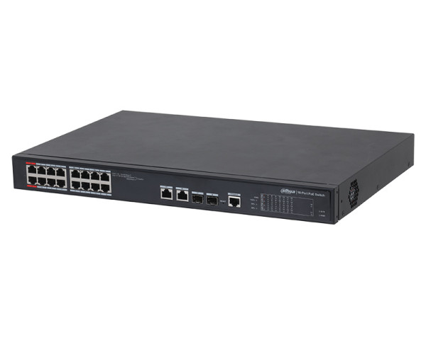 DAHUA PFS4218-16ET-240-V3 16port PoE switch  IT KOMPONENTE I PERIFERIJA