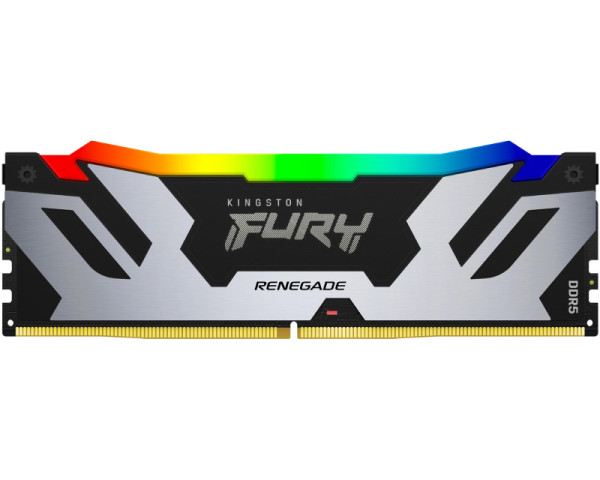 KINGSTON DIMM DDR5 16GB 7600MTs KF576C38RSA-16 FURY Renegade Silver RGB XMP  IT KOMPONENTE I PERIFERIJA