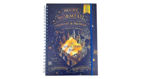 Harry Potter (Marauders Map) A4 Wiro Notebook MERCHANDISE