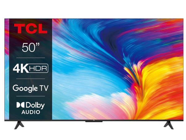 TCL Televizor 50P635 LED 50'' 4K HDR 60Hz Google TV siva TV, AUDIO,VIDEO