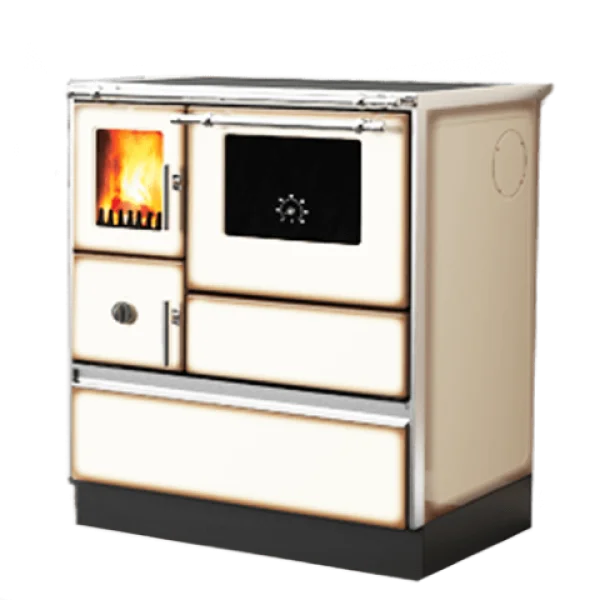 ALFA PLAM Dominant 70 Delux, BELA, desni, šporet na čvrsto gorivo GREJANJE I KLIMATIZACIJA