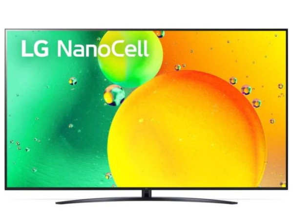 LG Televizor 86NANO763QA NanoCell 86'' 4K HDR smart ThinQ AI WebOS crna TV, AUDIO,VIDEO