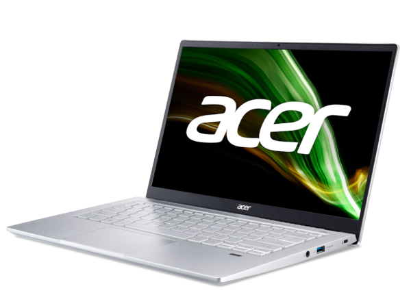 Acer Laptop Swift SF314-43 14'' FHD IPS Ryzen 7 5700U 16GB 512GB SSD FPR backlit srebrna (NX.AB1EX.007)  LAPTOP  I DESKTOP RAČUNARI