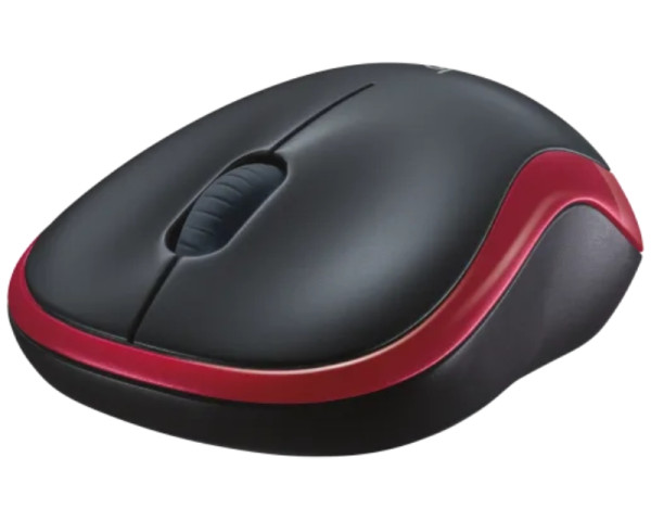 LOGITECH M185 Wireless crveni miš Retail IT KOMPONENTE I PERIFERIJA