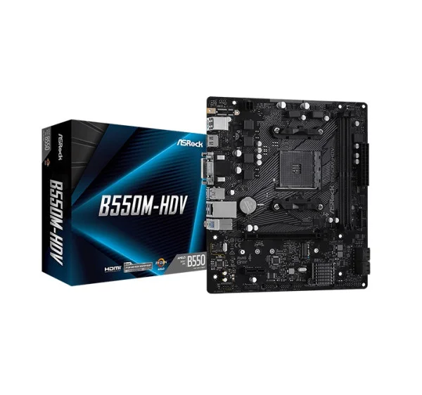 ASRock AMD MB B550M-HDV AM4' ( 'B550M-HDV' )  IT KOMPONENTE I PERIFERIJA