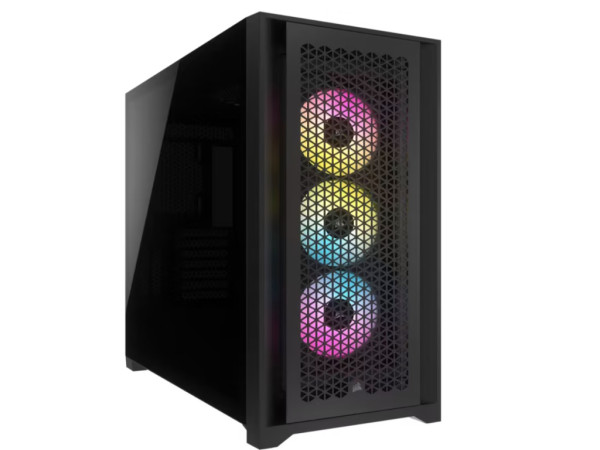 Corsair Kućište iCUE 5000D AIRFLOW Mid-TowerGaming ATX kaljeno staklo bez napajanja RGB crna (CC-9011242-WW)  IT KOMPONENTE I PERIFERIJA