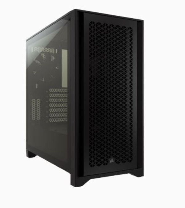 Corsair Kućište 4000D AIRFLOW Mid-Tower ATX kaljeno staklo bez napajanja crna (CC-9011200-WW)  IT KOMPONENTE I PERIFERIJA