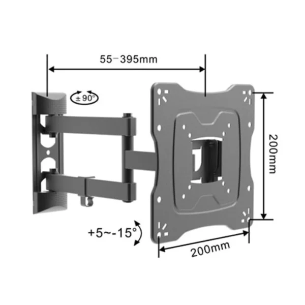 Linkom TV nosač zglobni 17-42 200*200 TV, AUDIO,VIDEO