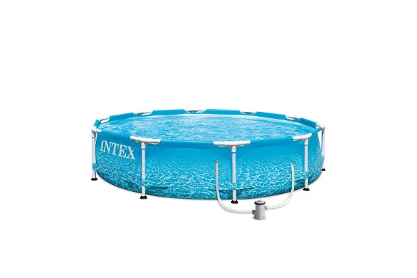 Intex Bazen sa metalnim okvirom 3.05 x 0.76  BEACHSIDE BAŠTA, BAZENI I ALATI