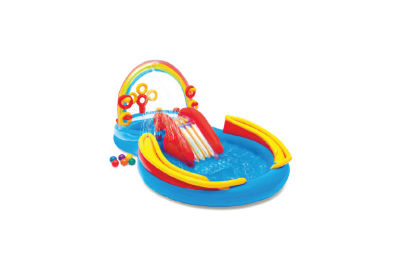 Intex Dečji bazen 2.97 x 1.93 x 1.35m Rainbow Ring Play Center BAŠTA, BAZENI I ALATI