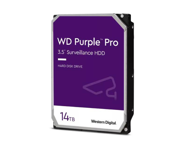 WD 14TB 3.5'' SATA III 512MB 7200rpm WD142PURP hard disk IT KOMPONENTE I PERIFERIJA