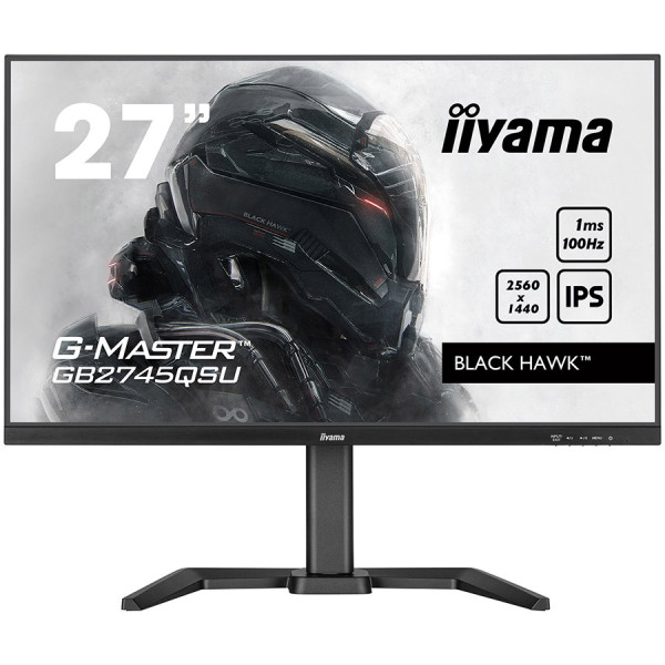 IIYAMA Monitor LED GB2745QSU-B1 Gaming 27'' IPS 2560 x 1440 @100Hz MONITORI