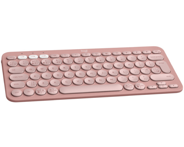 LOGITECH K380s Bluetooth Pebble Keys 2 US roze tastatura  IT KOMPONENTE I PERIFERIJA