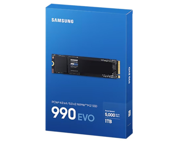 SAMSUNG 1TB M.2 NVMe MZ-V9E1T0BW 990 EVO Series SSD  IT KOMPONENTE I PERIFERIJA