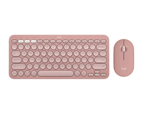 LOGITECH Pebble2 Wireless Combo US tastatura i miš roze  IT KOMPONENTE I PERIFERIJA