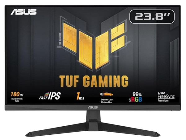 Monitor ASUS TUF VG249Q3A 23.8''IPS1920x1080180Hz1ms GtGHDMIx2,DPfreesyncVESAzvučnicicrna' ( '90LM09B0-B01170' )  MONITORI