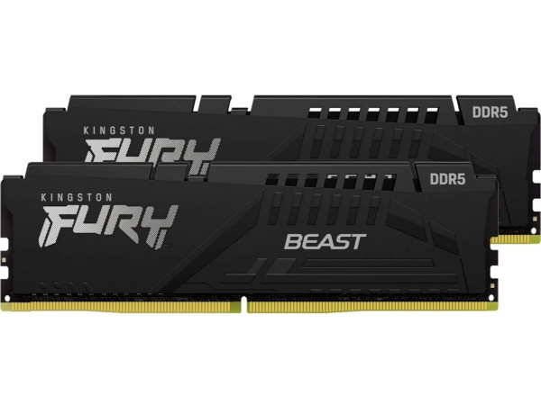 Memorija KINGSTON FURY BEAST KF552C40BBK264 64GB(2x32GB)DIMMDDR55200MTscrna' ( 'KF552C40BBK2-64' )  IT KOMPONENTE I PERIFERIJA